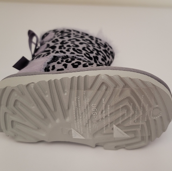 Ugg Toddler Exotic Bailey Bow II Boot - Picture 6 of 7